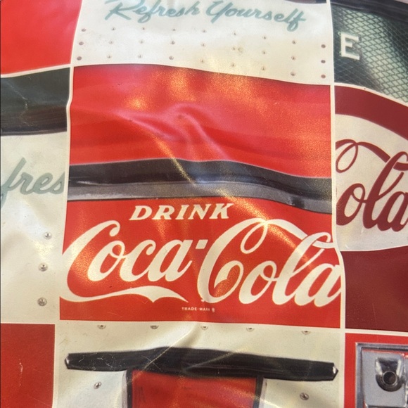 Coca Cola Red and Black Backpack Cooler - Picture 4 of 4